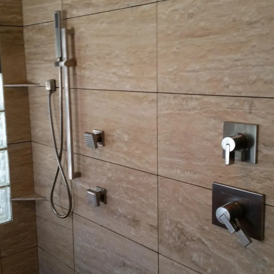 Shower fixture installation for Gas Line Repair in Easley
